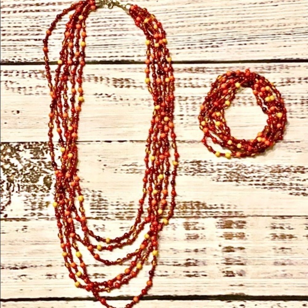Beaded matching set